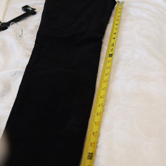 Chaps Denim 5 pocket black corduroy pants Size 4 classic casual office - Picture 7 of 13